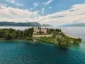 Villa Borghese sull'Isola del Garda, un gioiello sul lago. Controlla l'isola del Garda fahrplan per visitarla.