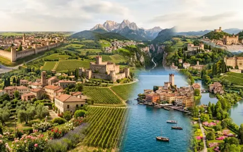 Castelli e vigneti, panorami mozzafiato: scopri i borghi da visitare in Veneto, un viaggio tra storia e natura.