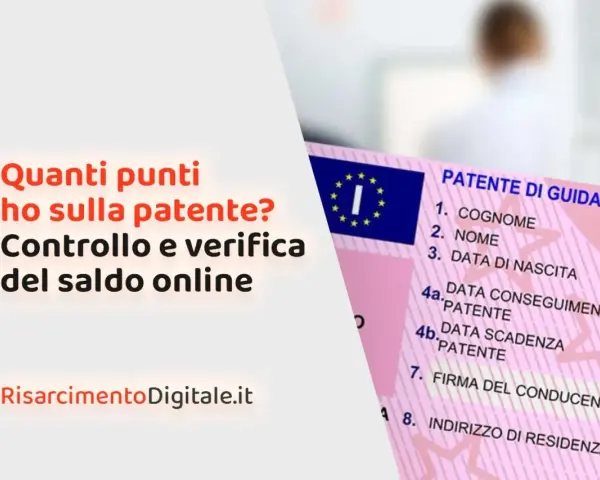 Verifica il saldo punti patente online senza registrazione. Controlla quanti punti hai sulla patente in modo rapido e semplice.