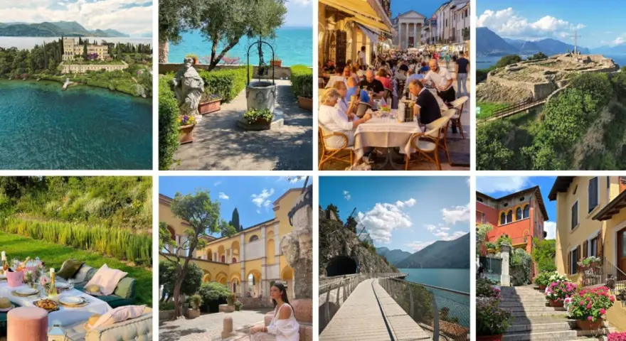 Un viaggio indimenticabile: scorci del giro lago di Garda, tra ville storiche, borghi pittoreschi e panorami mozzafiato.
