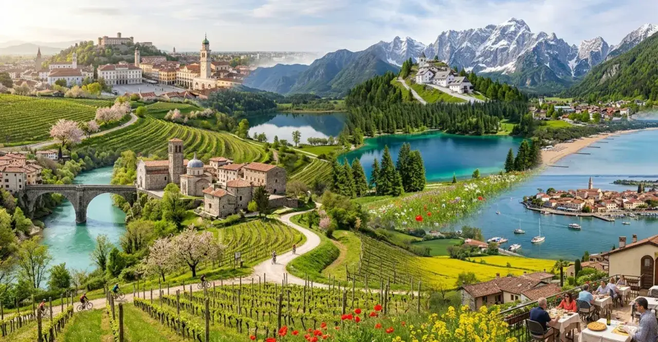 Borghi Friuli da visitare: colline, laghi alpini, spiagge e città storiche. Un viaggio tra natura e cultura.