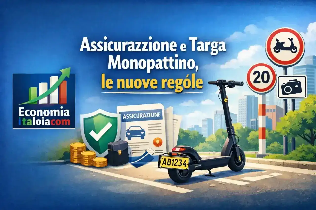 Monopattino elettrico con targa e assicurazione, nuove regole per la mobilità urbana.